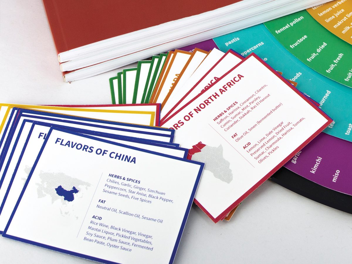 Flavors of the world cards