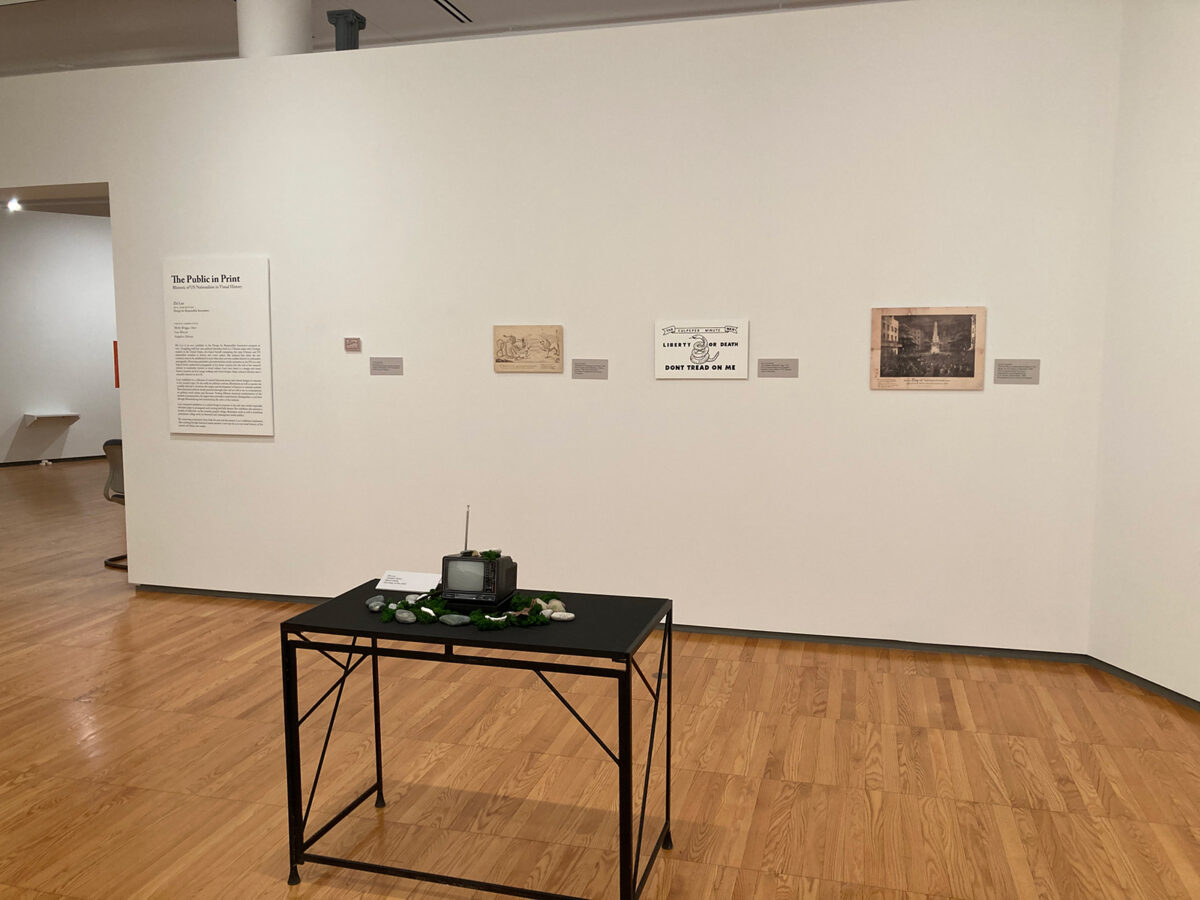 The Public in Print Exhibition (Curation)